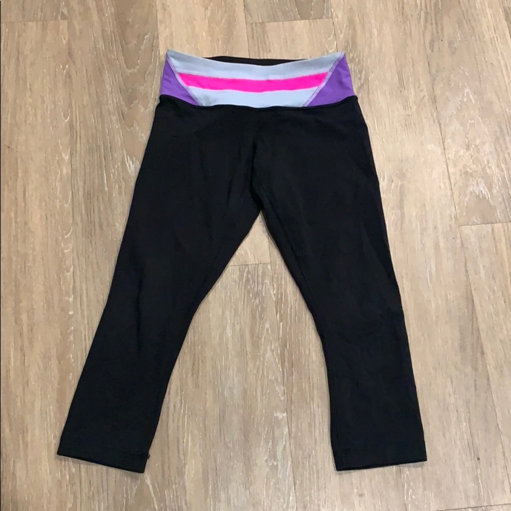 reversible crop leggings